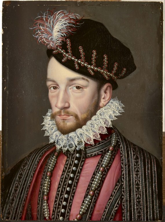 Charles IX, roi de France (1550-1574), d'après François Clouet, dit Janet