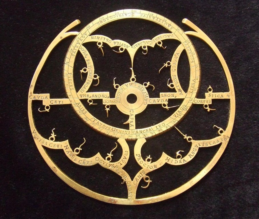 Astrolabe ayant appartenu à Georg Hartmann (1489-1564), conservé au British Museum.
