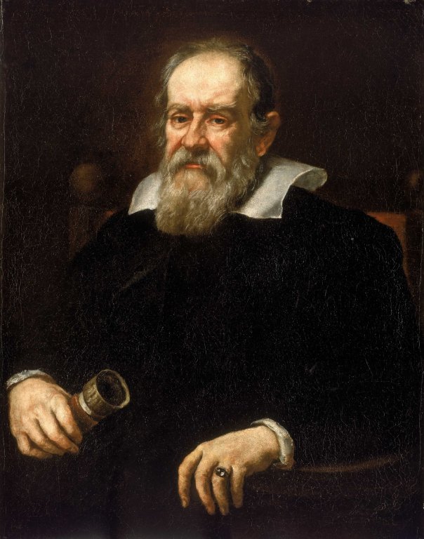 Portrait de Galileo Galilei par Justus Sustermans, entre 1636 et 1640