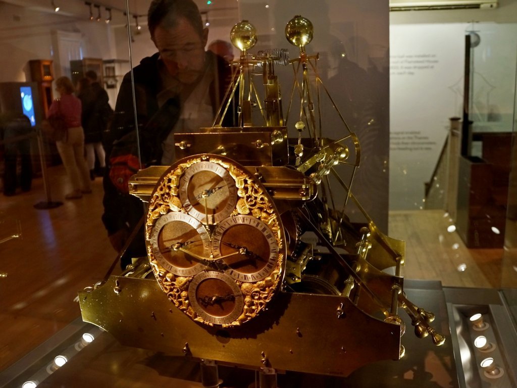 L'horloge H-1 au musée de l'observatoire de Greenwhich