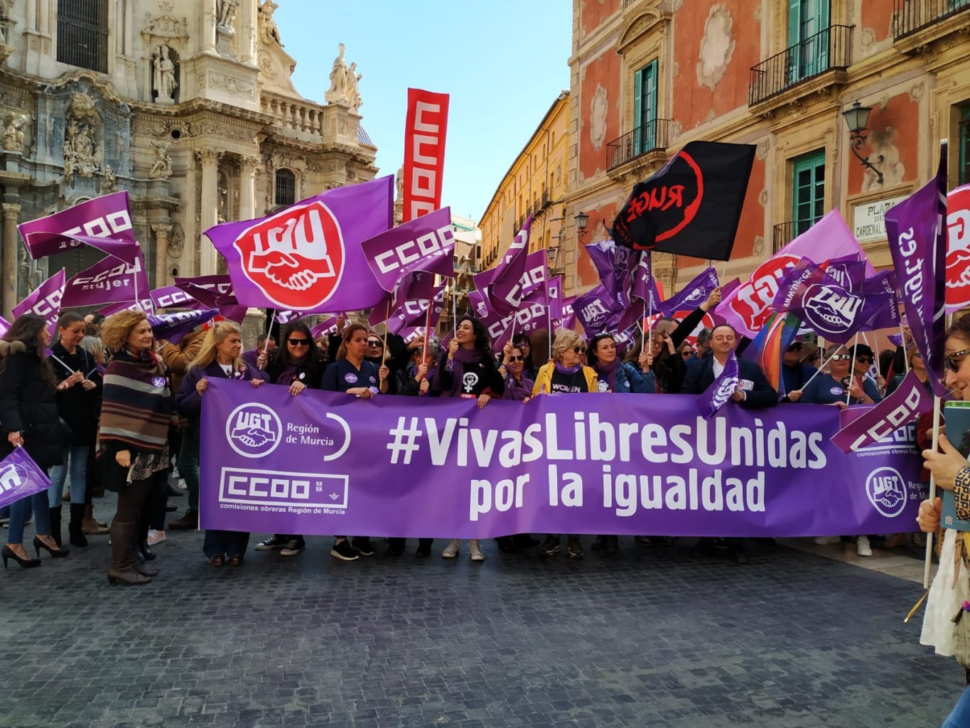 Manifestation du 8 mars 2020 à Madrid, Espagne