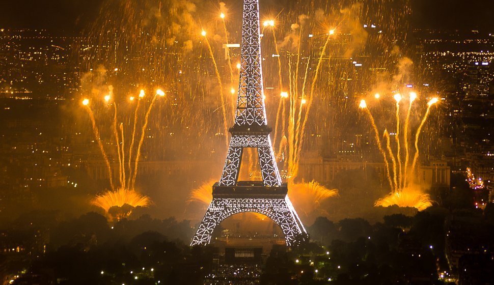 Feu d'artifice Tour Eiffel