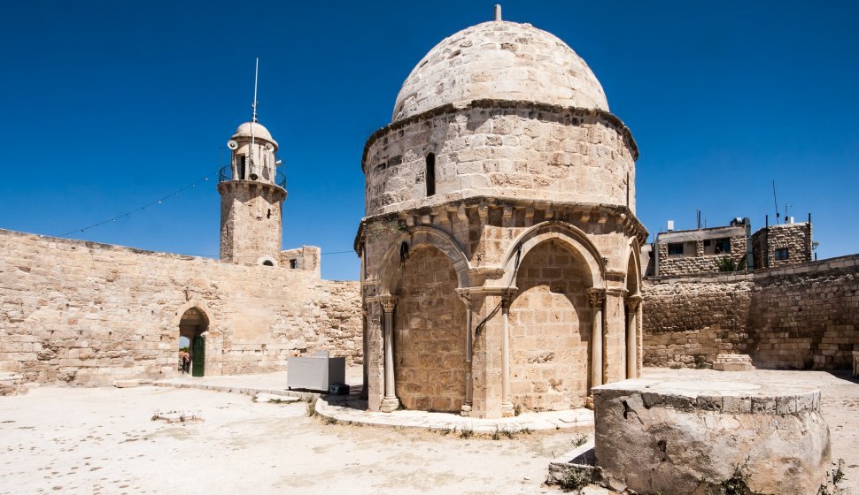 La chapelle de l'ascension à Jérusalem, Isrël