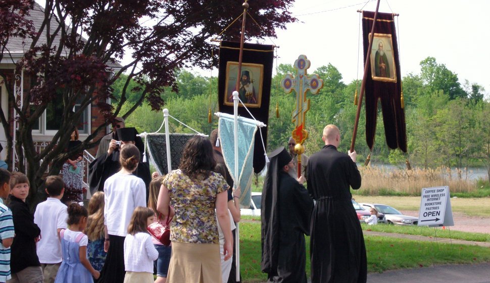 Procession orthodoxe aux États-Unis