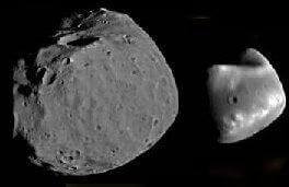 Photo de Phobos et Deimos