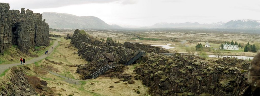 Site de Thingvellir en Islande