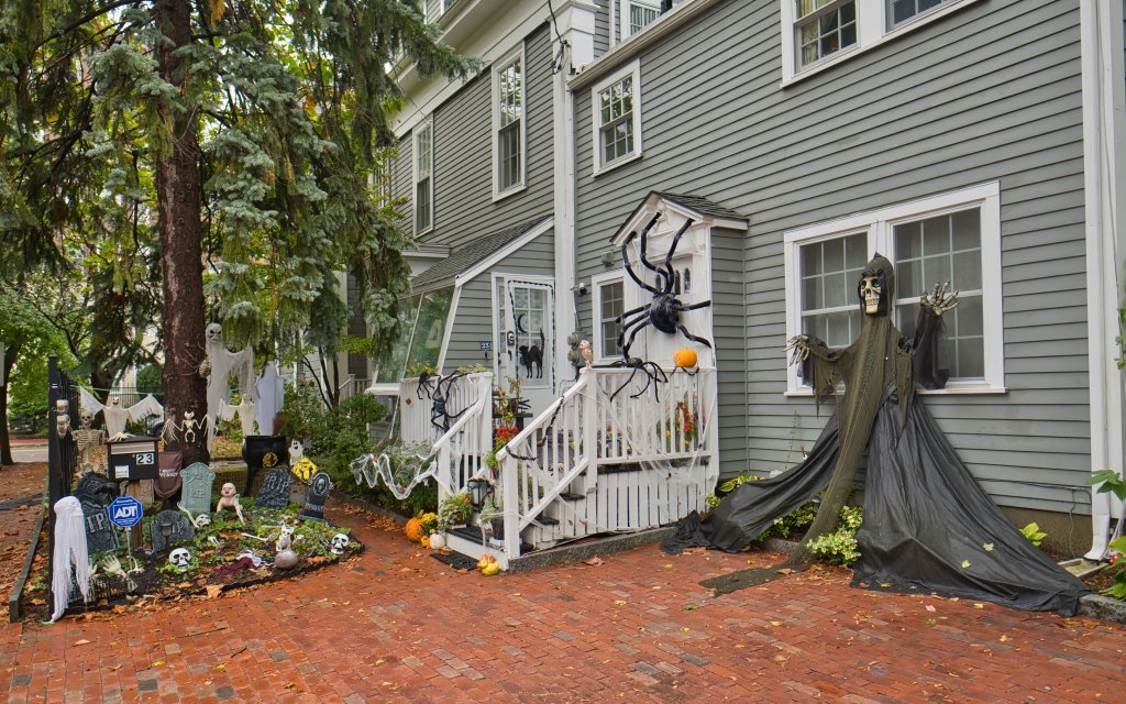 décorations d'extérieures pour Halloween