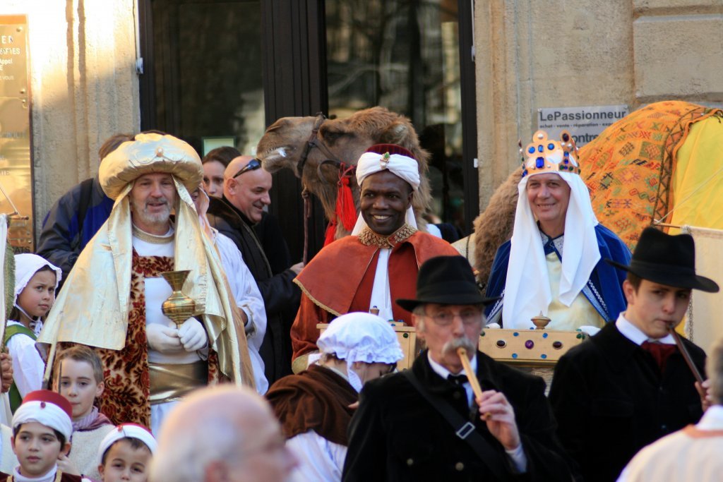 Procession des rois-mages à Aix-en-Provence, le 29 janvier 2009