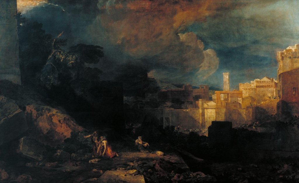 La 10e plaie d'Égypte (The Tenth Plague of Egypt) par Joseph Mallord William Turner, 1802