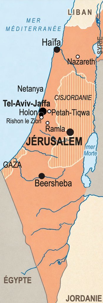 Israël à l'heure actuelle