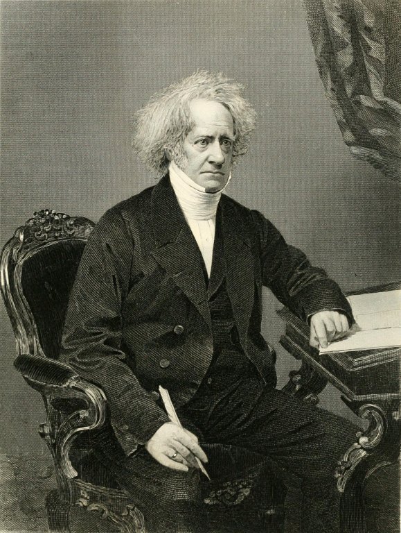 Portrait de Sir John Frederick William Herschel en 1872
