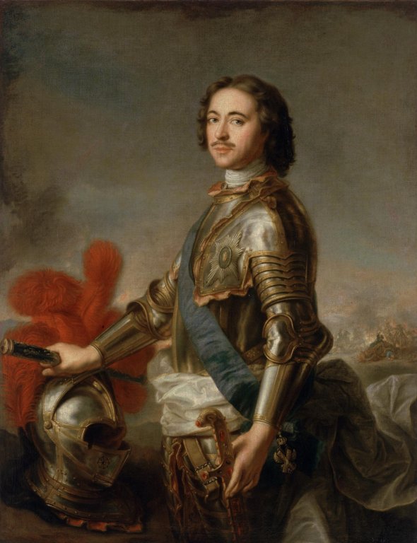 Portrait de Pierre Ier, au musée de l'Ermitage, Saint Petersbourg