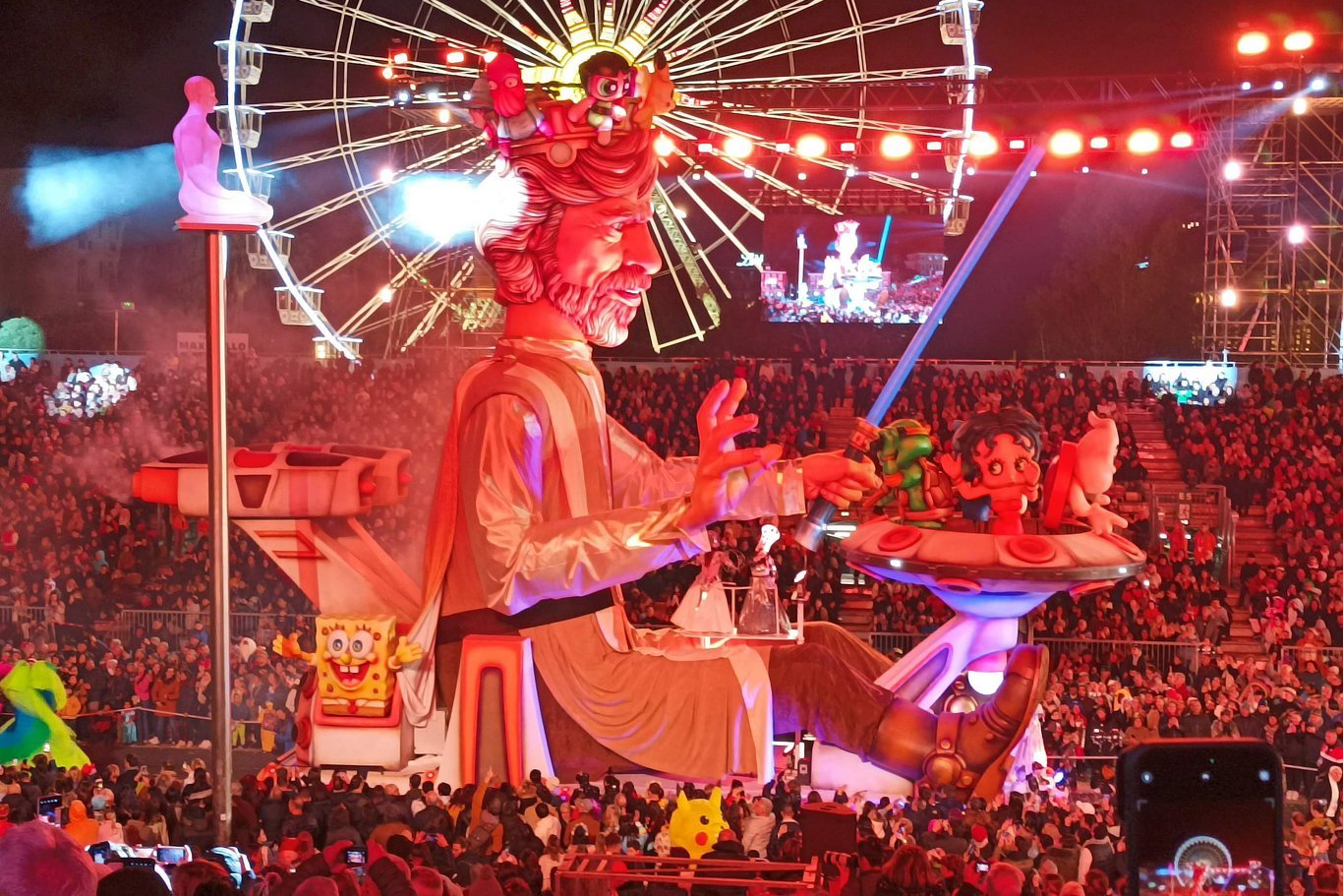 Char de Sa Majesté Carnaval (2024).