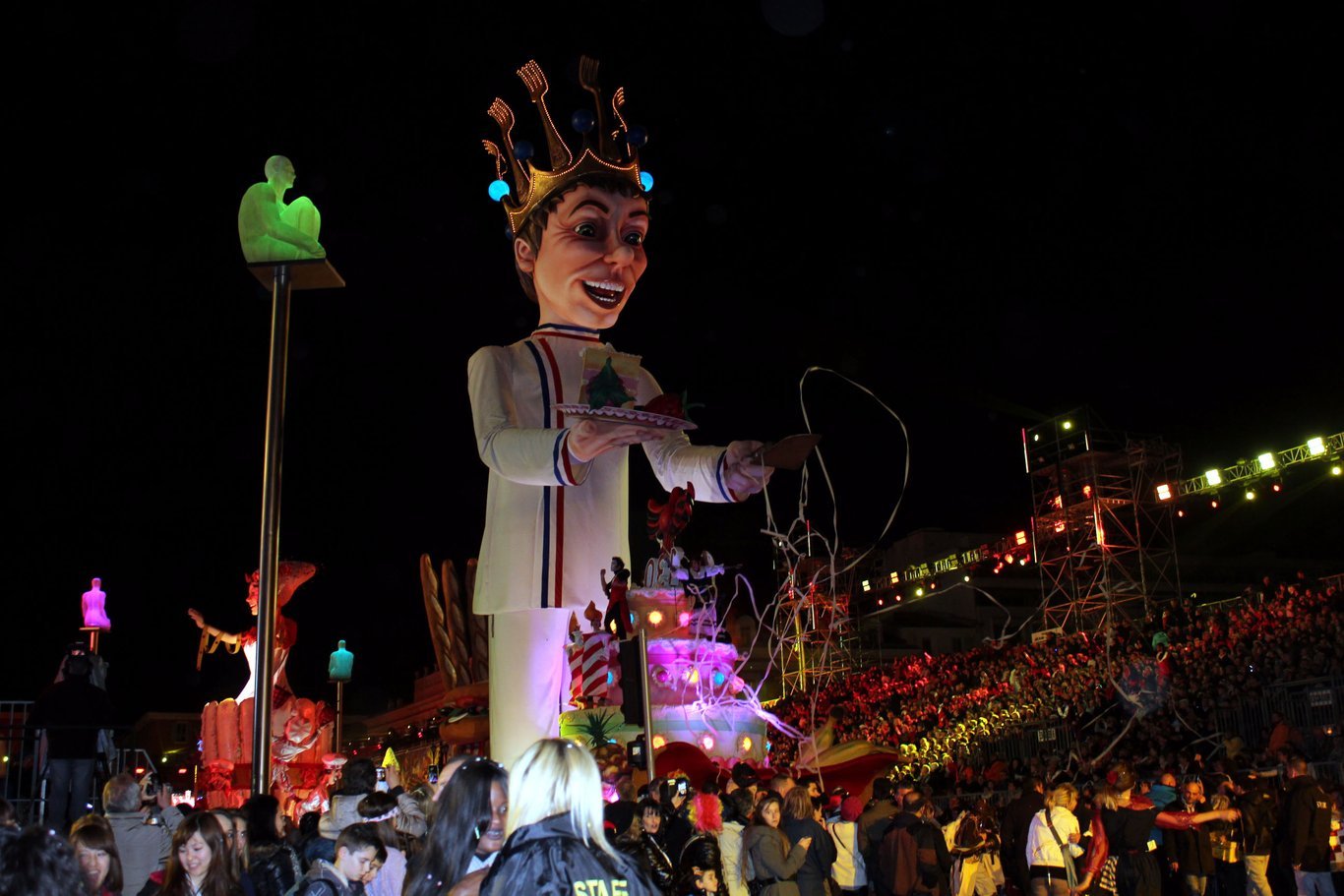Le roi du Carnaval de Nice (2014).