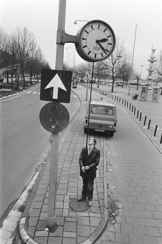 Passage à l'heure d'été à Amsterdam (1980).
