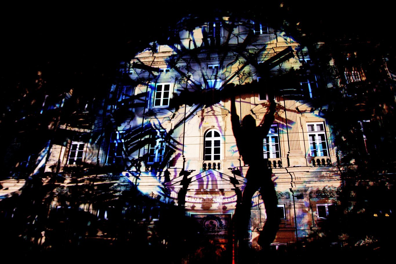 Fête des Lumières 2009 (Hôtel de Ville)