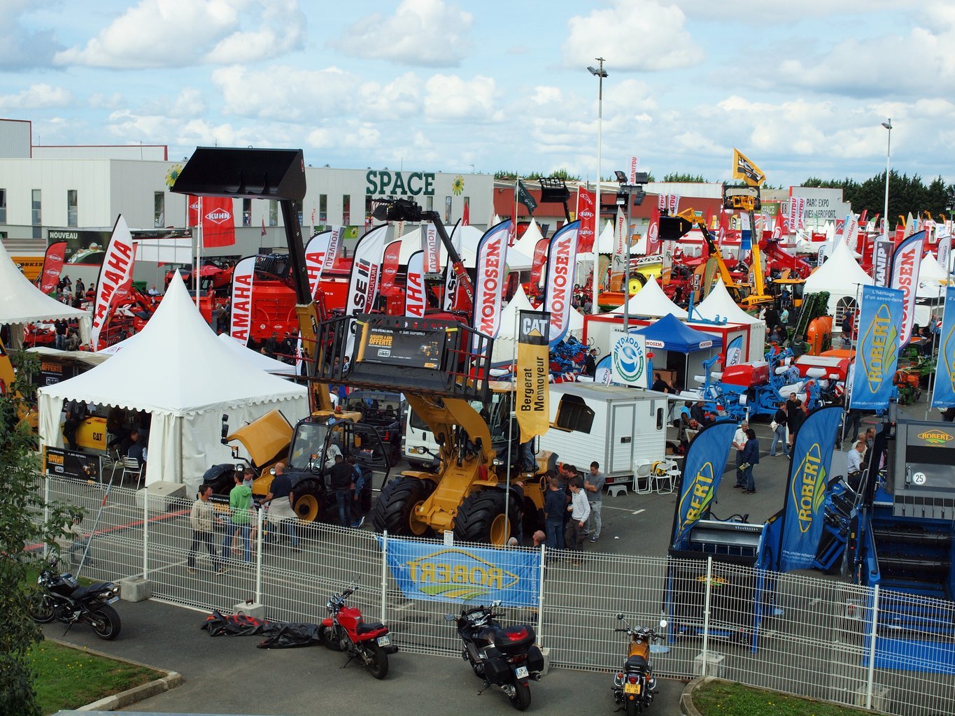 Vue extérieur du Salon SPACE 2015.