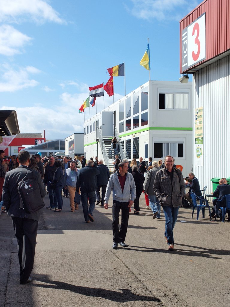 Visiteurs lors du SPACE 2017.