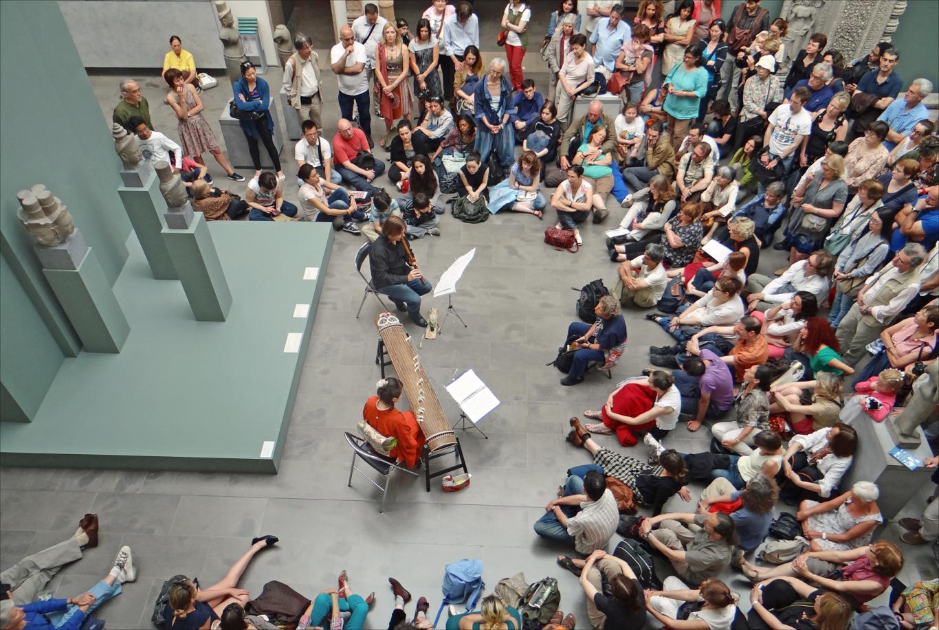 La fête de la Musique au musée Guimet (Paris) en 2014.