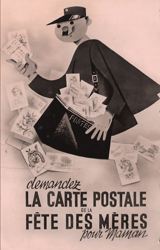 Les cartes postales de la fête des Mères conquièrent les Français.