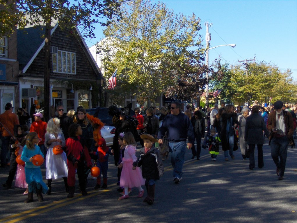 Parade d'Halloween à Sag Harbor