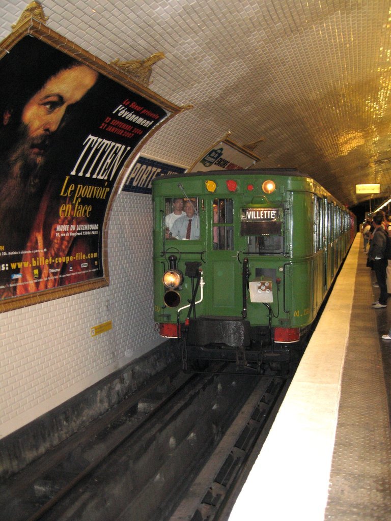 Visite des rames Sprague-Thomson appartenant à la RATP (JEP 2006).