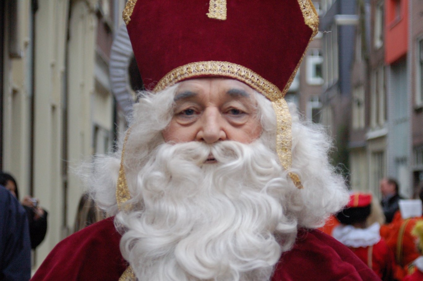 Saint Nicolas dans les rues d'Amersfoort, Pays-Bas