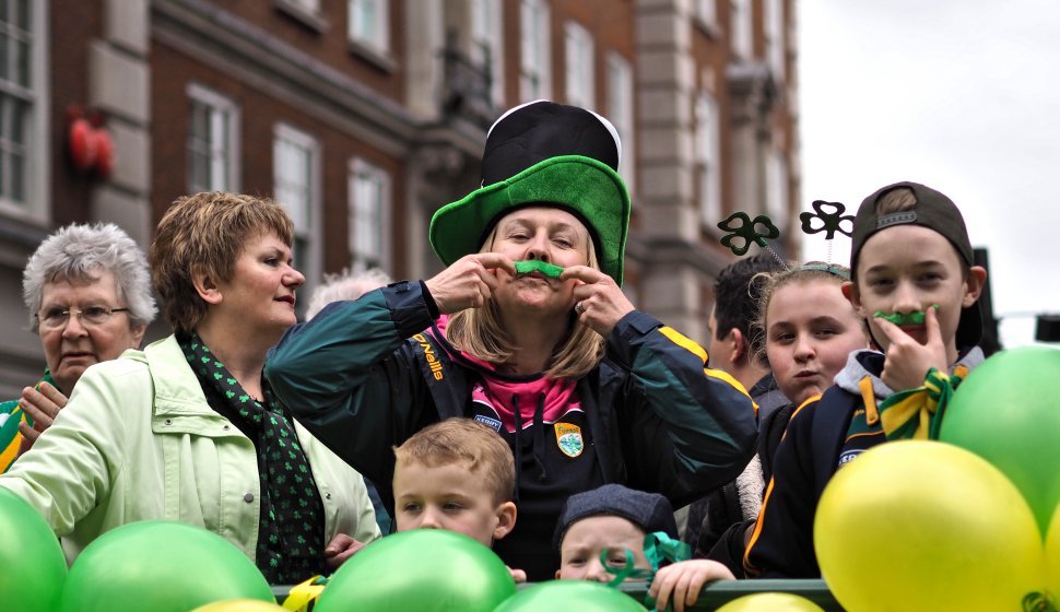 Les irlandais fêtent la Saint Patrick