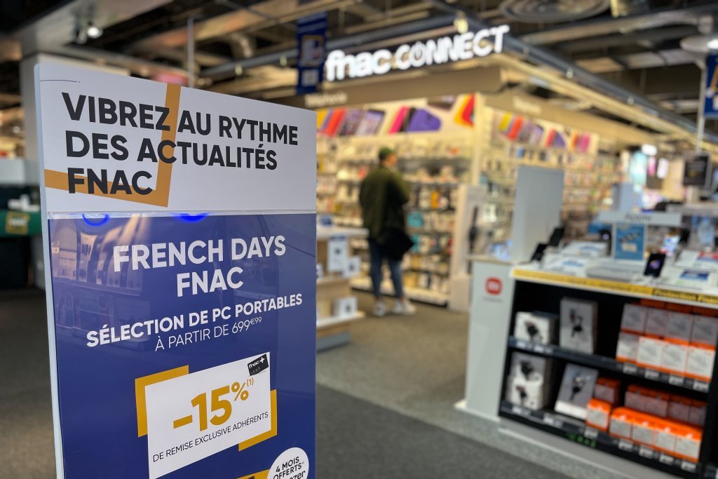 Promotion des French Days de Printemps dans un magasin FNAC