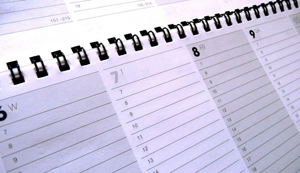 Calendrier imprimé et broché