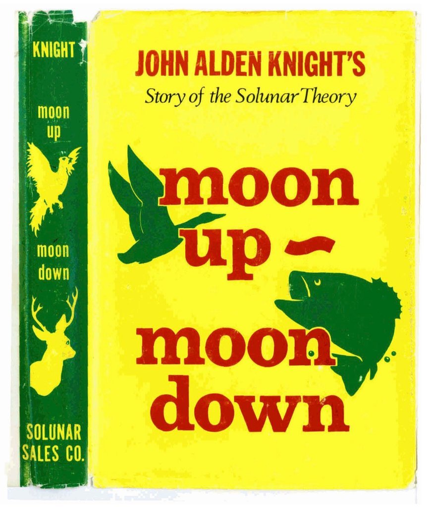 Couverture de l'édition 1942 de « Moon up, moon down ».