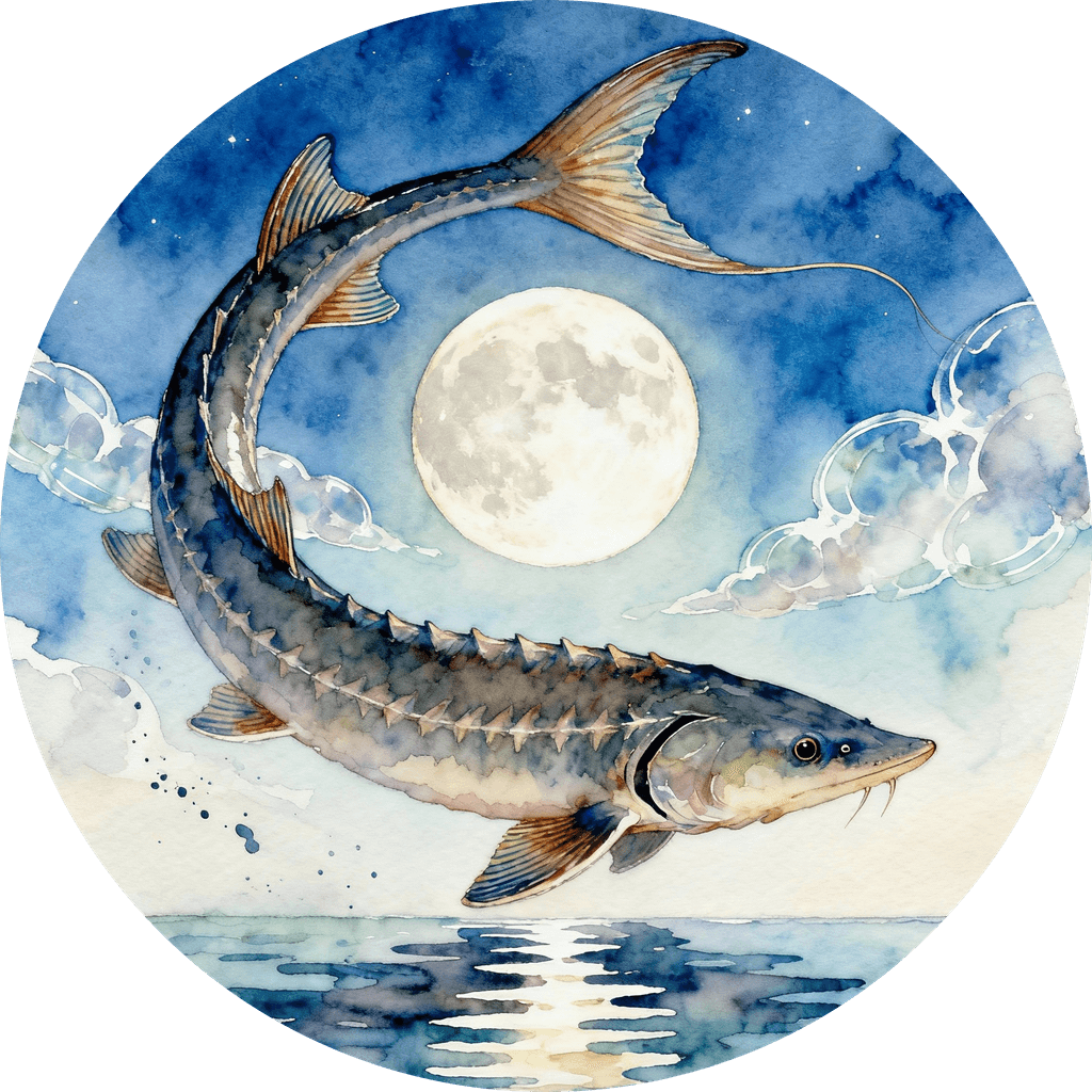 Lune de l'esturgeon.