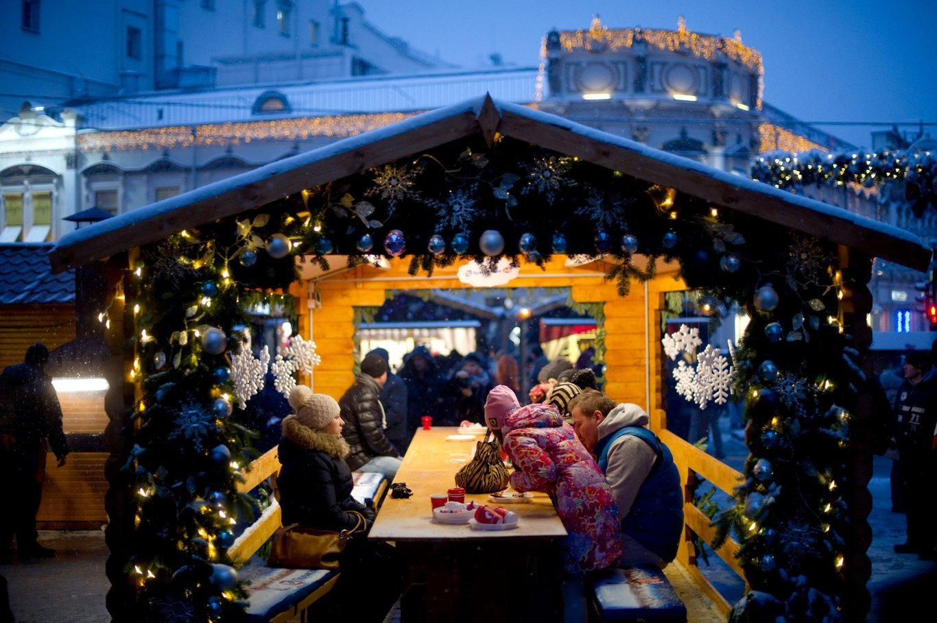 Ambiance de marché (Moscou).