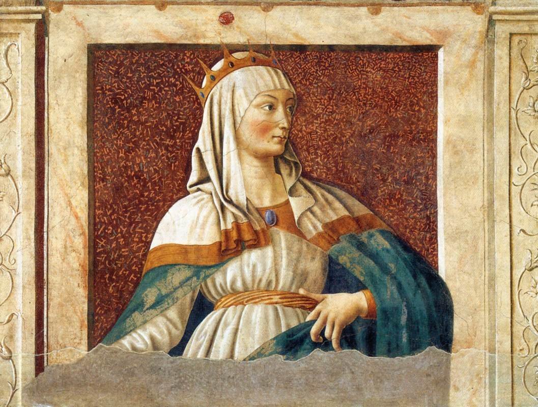 Tableau de la reine Esther, ~1450, par Andrea del Castagno<br />