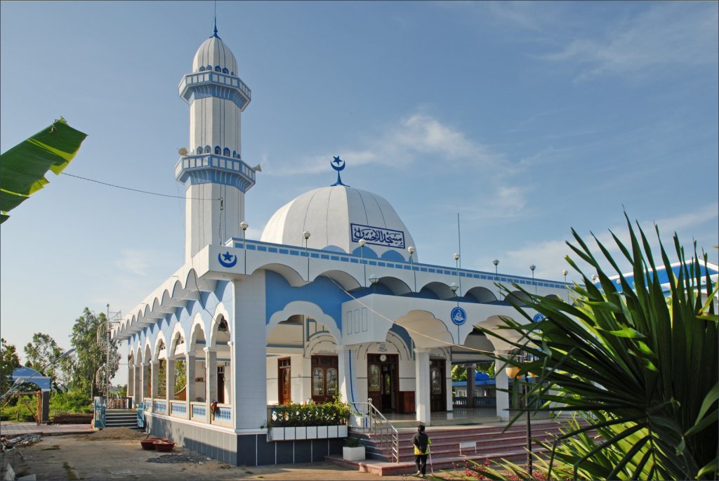Mosquée de la communauté Cham, Châu Ðốc, Vietnam