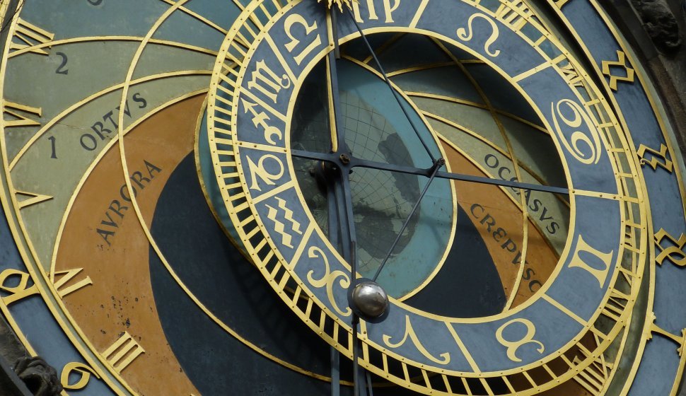 L'horloge astronomique de la vieille ville de Prague.
