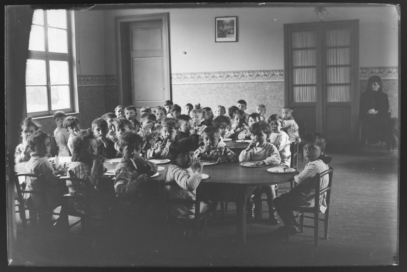 La classe des garçons (fin du XIXe-début du XXe siècle).