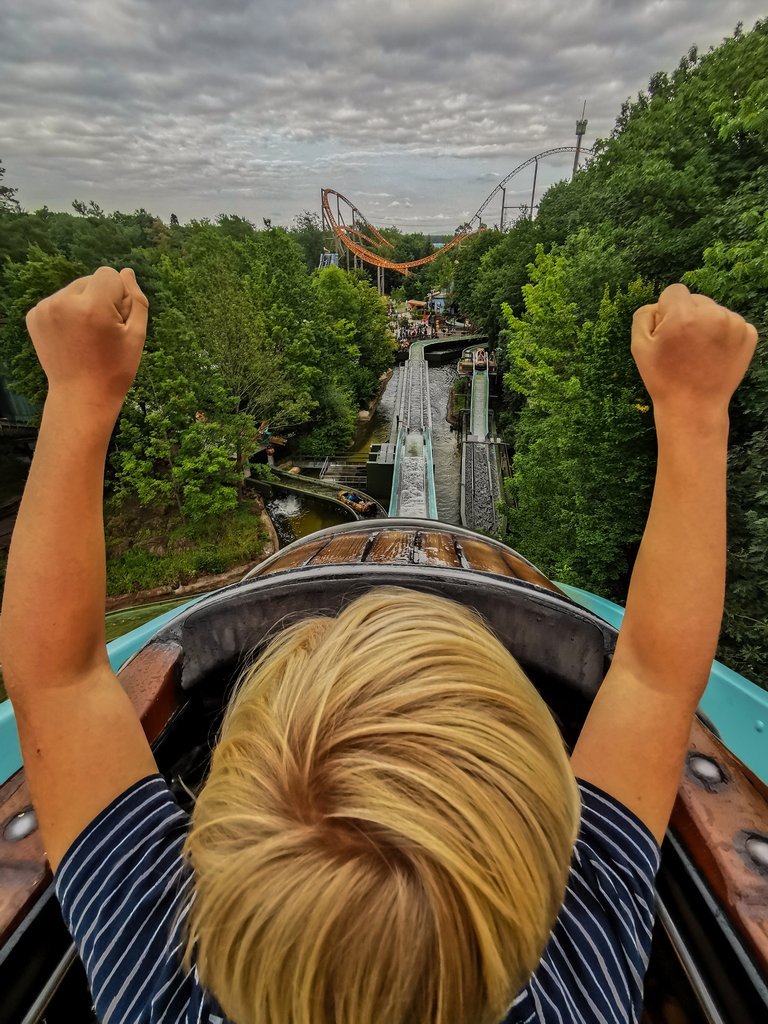 Virée au parc d'attractions.